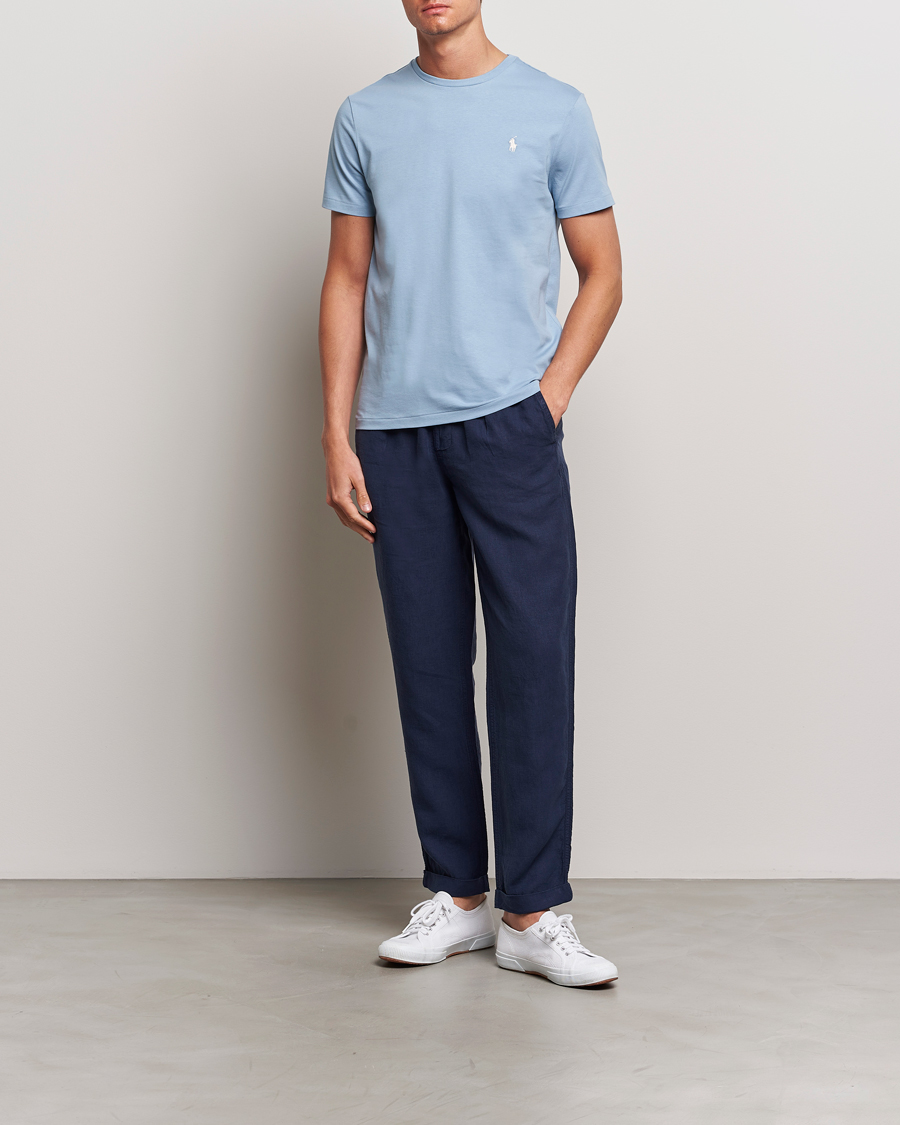 Herre | Bukser | Polo Ralph Lauren | Prepster Linen Trousers Newport Navy