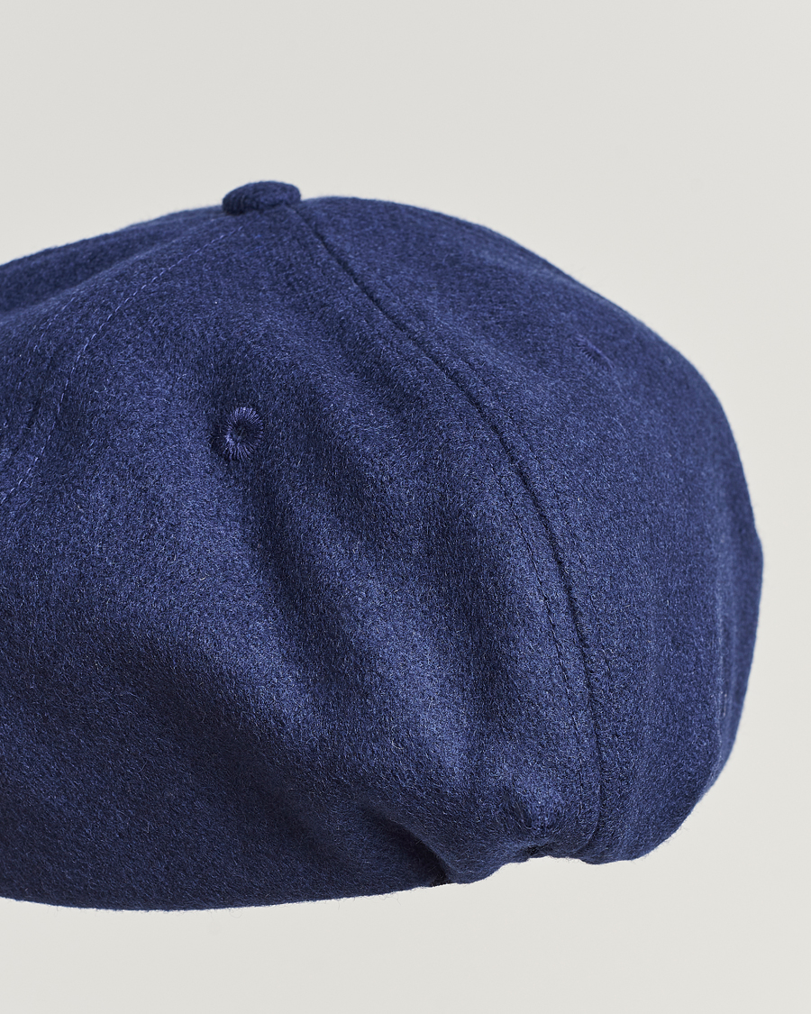 Herre | Polo Ralph Lauren Naval Wool Baseball Cap Newport Navy | Polo Ralph Lauren | Naval Wool Baseball Cap Newport Navy