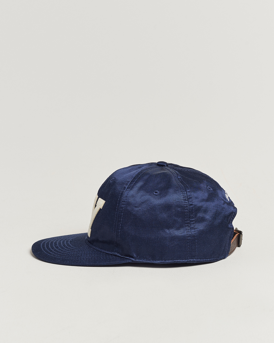 Herre |  | Polo Ralph Lauren | NY Satin Baseball Cap Newport Navy