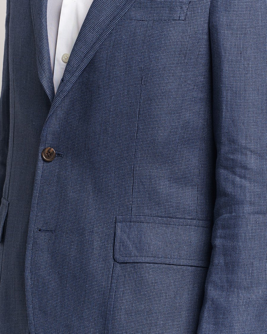 Herre | Dressjakker | Polo Ralph Lauren | Wool Dogtooth Sportcoat Navy/Blue