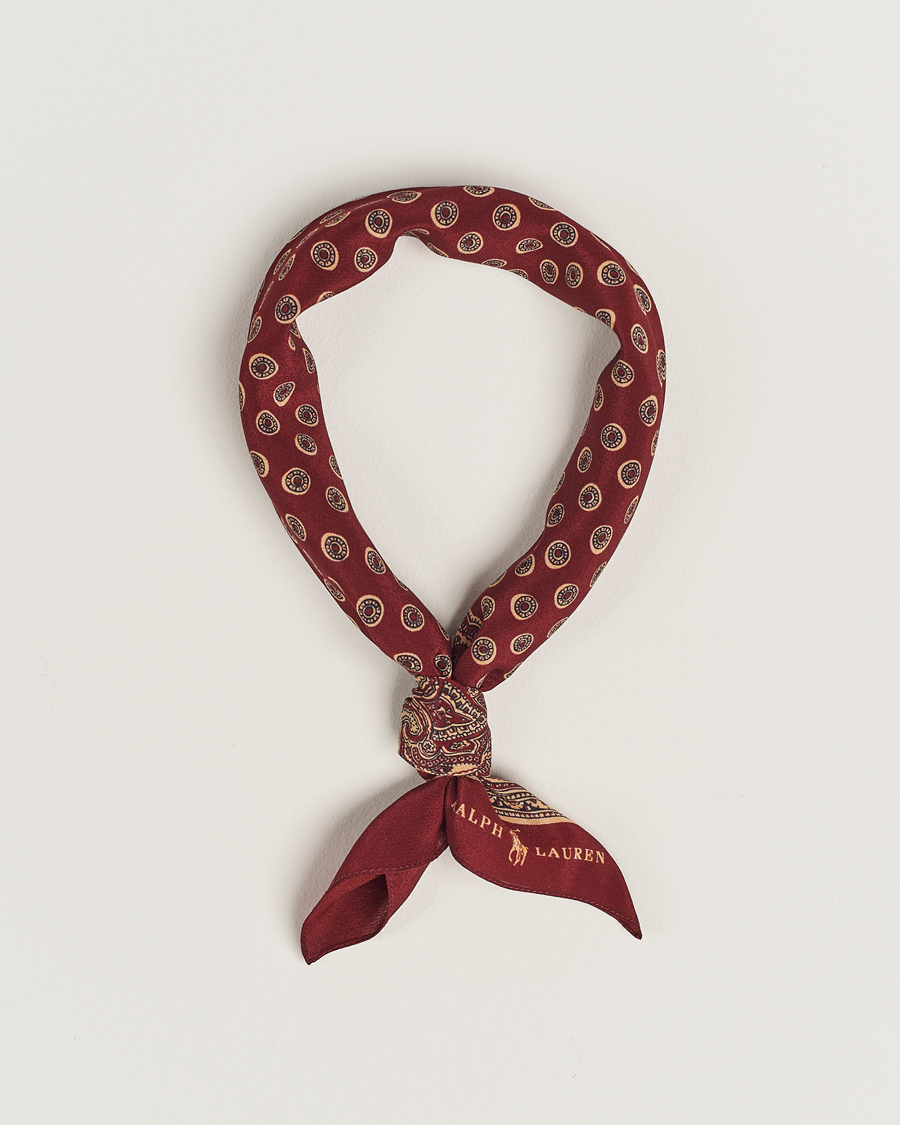 Herre | Polo Ralph Lauren Printed Bandana Red | Polo Ralph Lauren | Printed Bandana Red