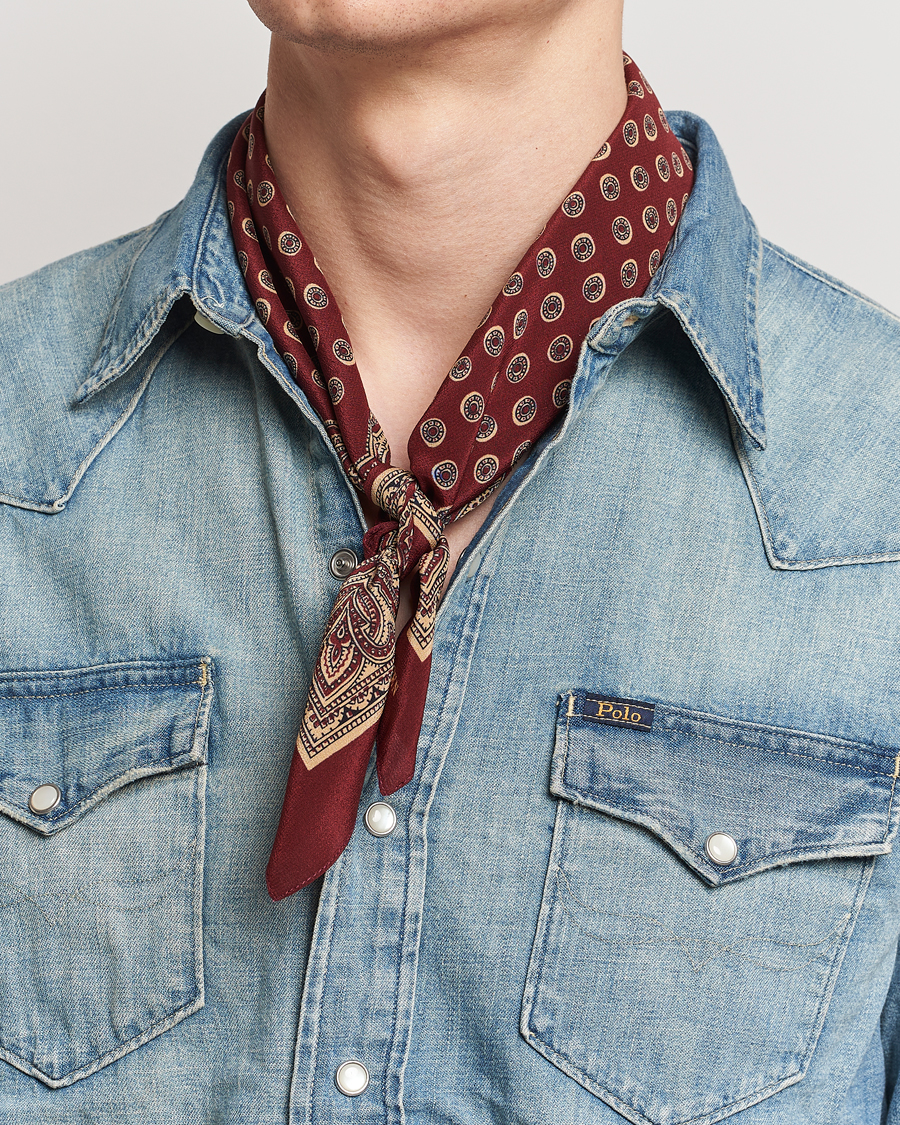 Herre | Polo Ralph Lauren Printed Bandana Red | Polo Ralph Lauren | Printed Bandana Red