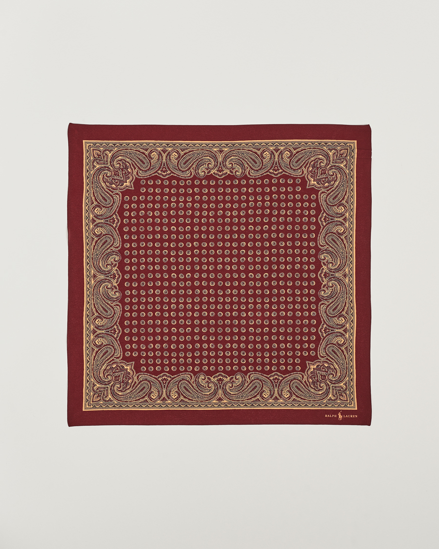 Herre | Polo Ralph Lauren Printed Bandana Red | Polo Ralph Lauren | Printed Bandana Red