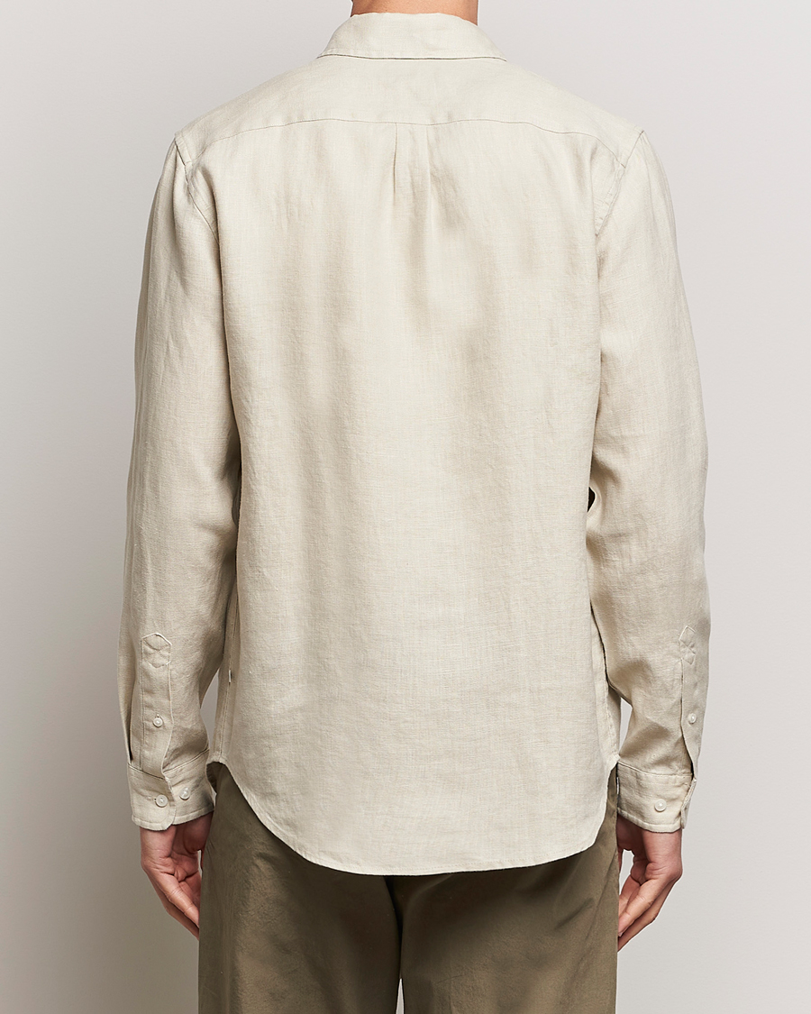Herre | Skjorter | Samsøe Samsøe | Liam Linen Shirt Castle Wall
