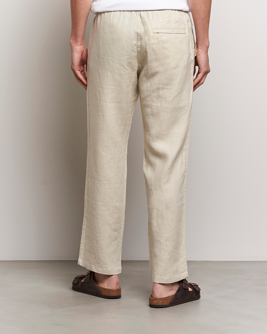Herre | Bukser | Samsøe Samsøe | Sajabari Linen Drawstring Trousers Castle Wall
