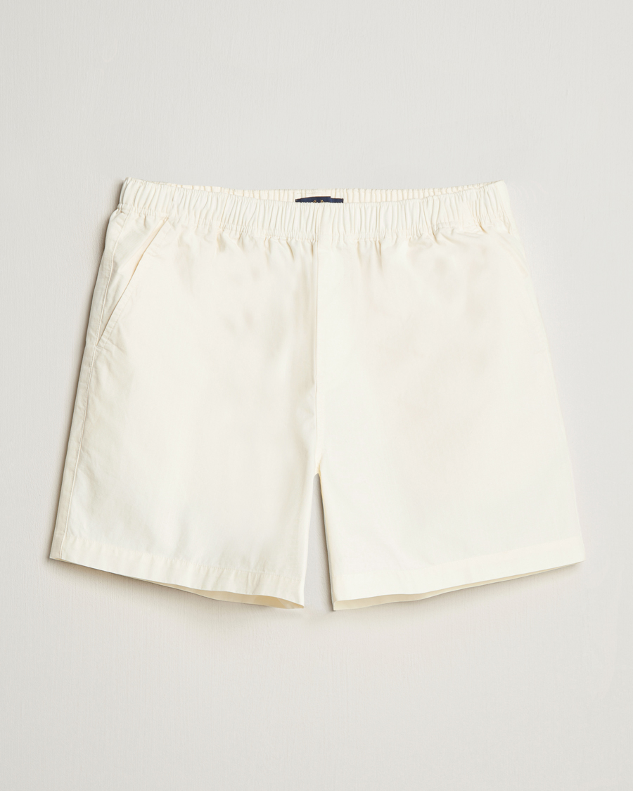 Herre | Shorts | Fred Perry | Woven Ripstop Drawstring Shorts Ecru