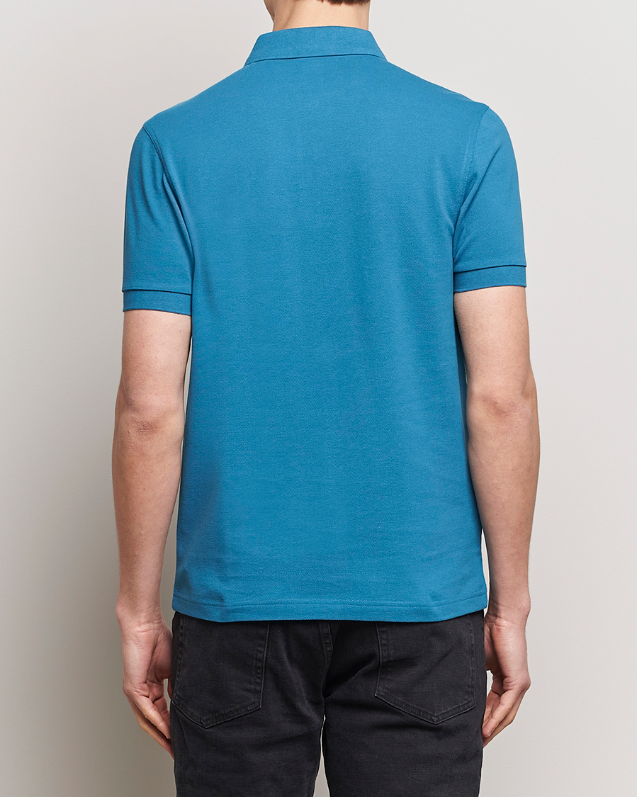 Herre | Pikéer | Fred Perry | Plain Polo Shirt Ocean Blue