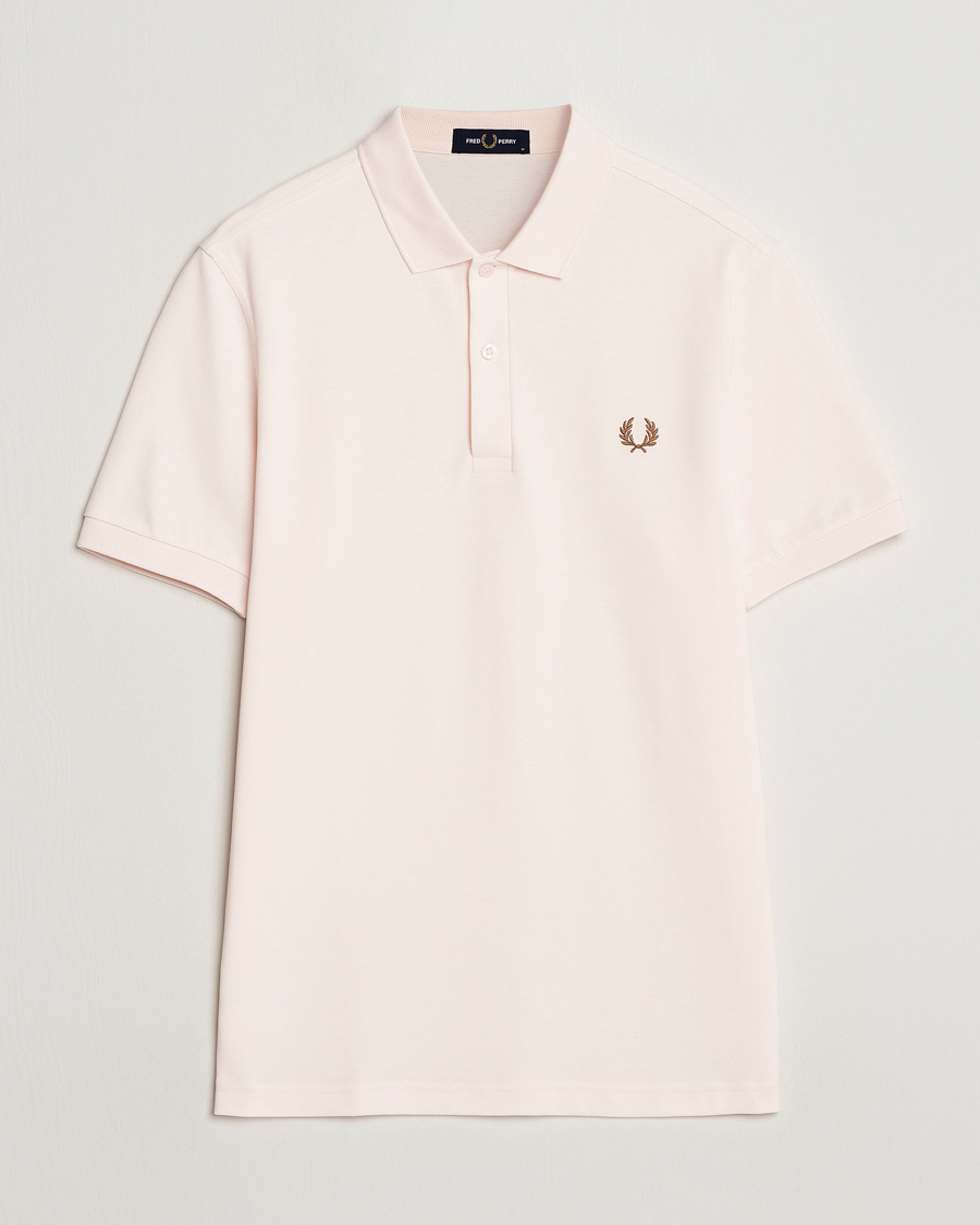Herre | Pikéer | Fred Perry | Plain Polo Shirt Silky Peach