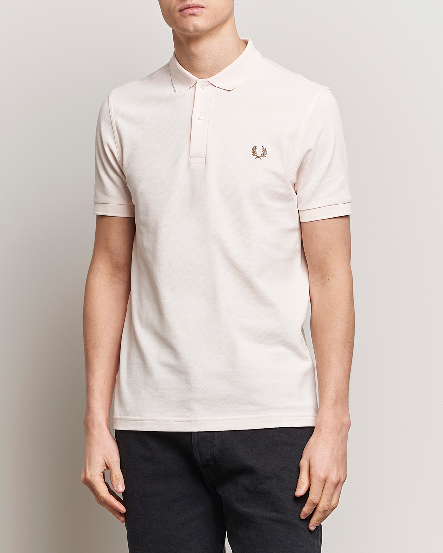 Herre | Pikéer | Fred Perry | Plain Polo Shirt Silky Peach