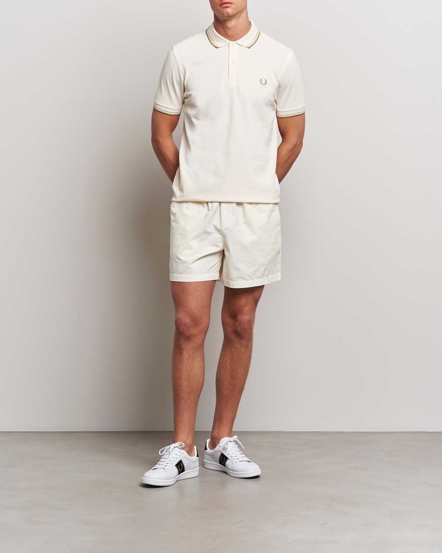 Herre | Pikéer | Fred Perry | Twin Tipped Polo Shirt Ecru