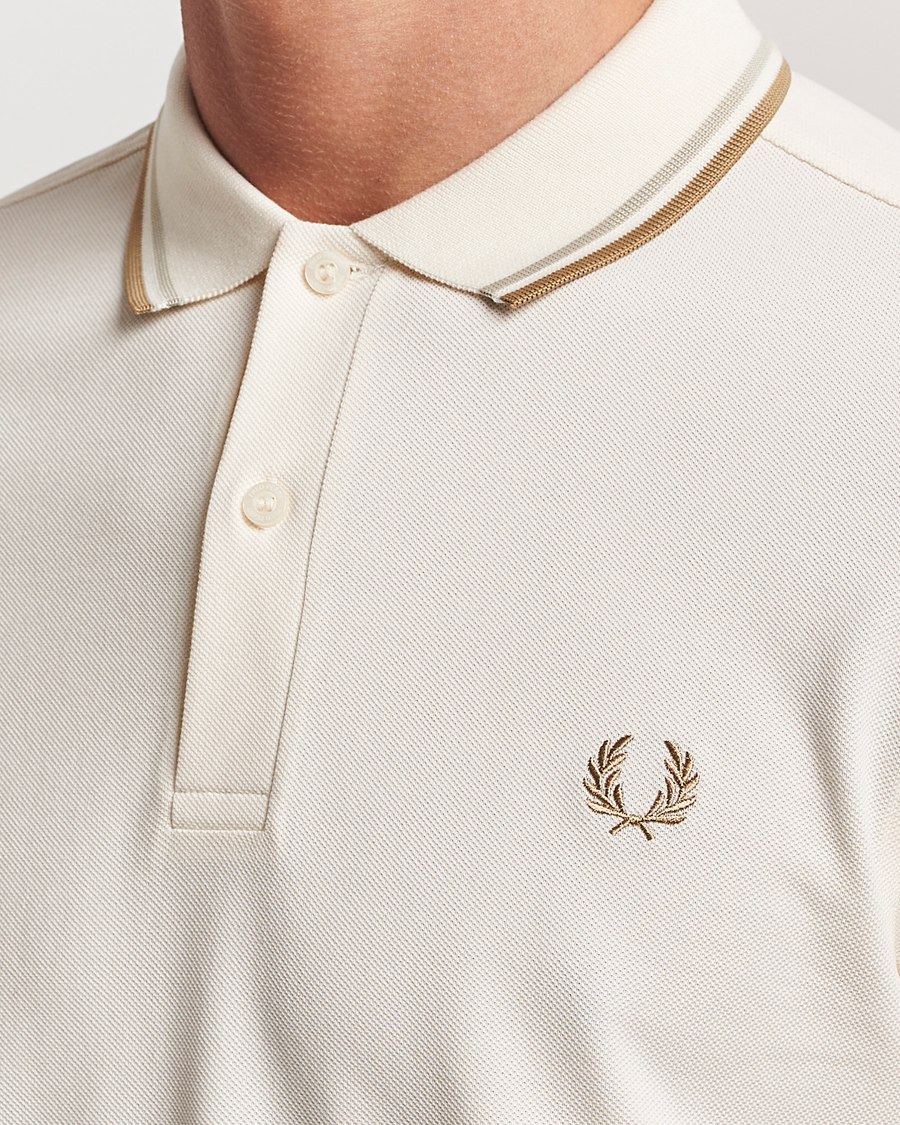 Herre | Pikéer | Fred Perry | Twin Tipped Polo Shirt Ecru