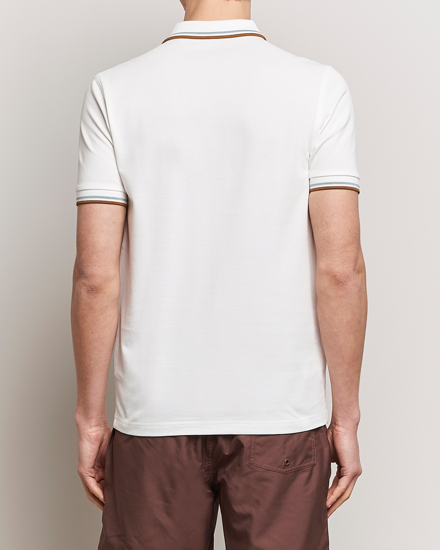 Herre | Pikéer | Fred Perry | Twin Tipped Polo Shirt Snow White
