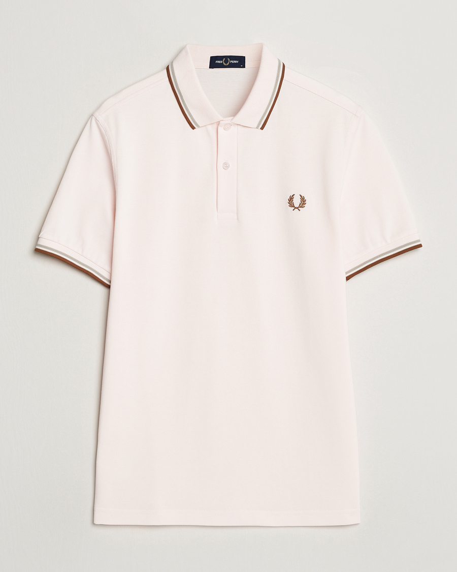 Herre | Pikéer | Fred Perry | Twin Tipped Polo Shirt Silky Peach