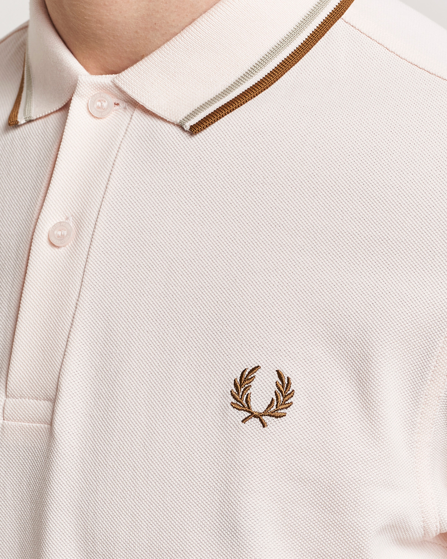 Herre | Pikéer | Fred Perry | Twin Tipped Polo Shirt Silky Peach