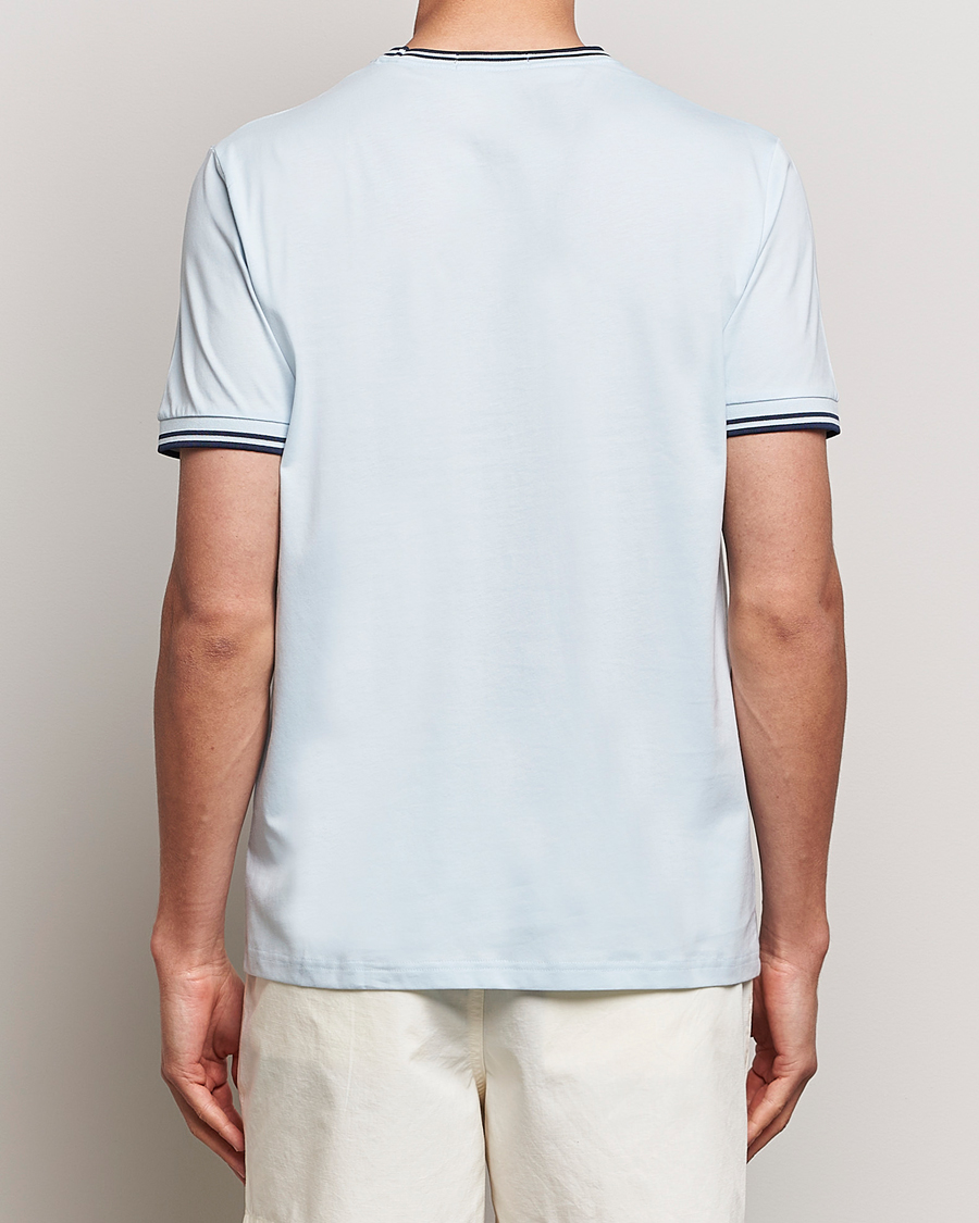 Herre | T-Shirts | Fred Perry | Twin Tipped T-Shirt Light Ice
