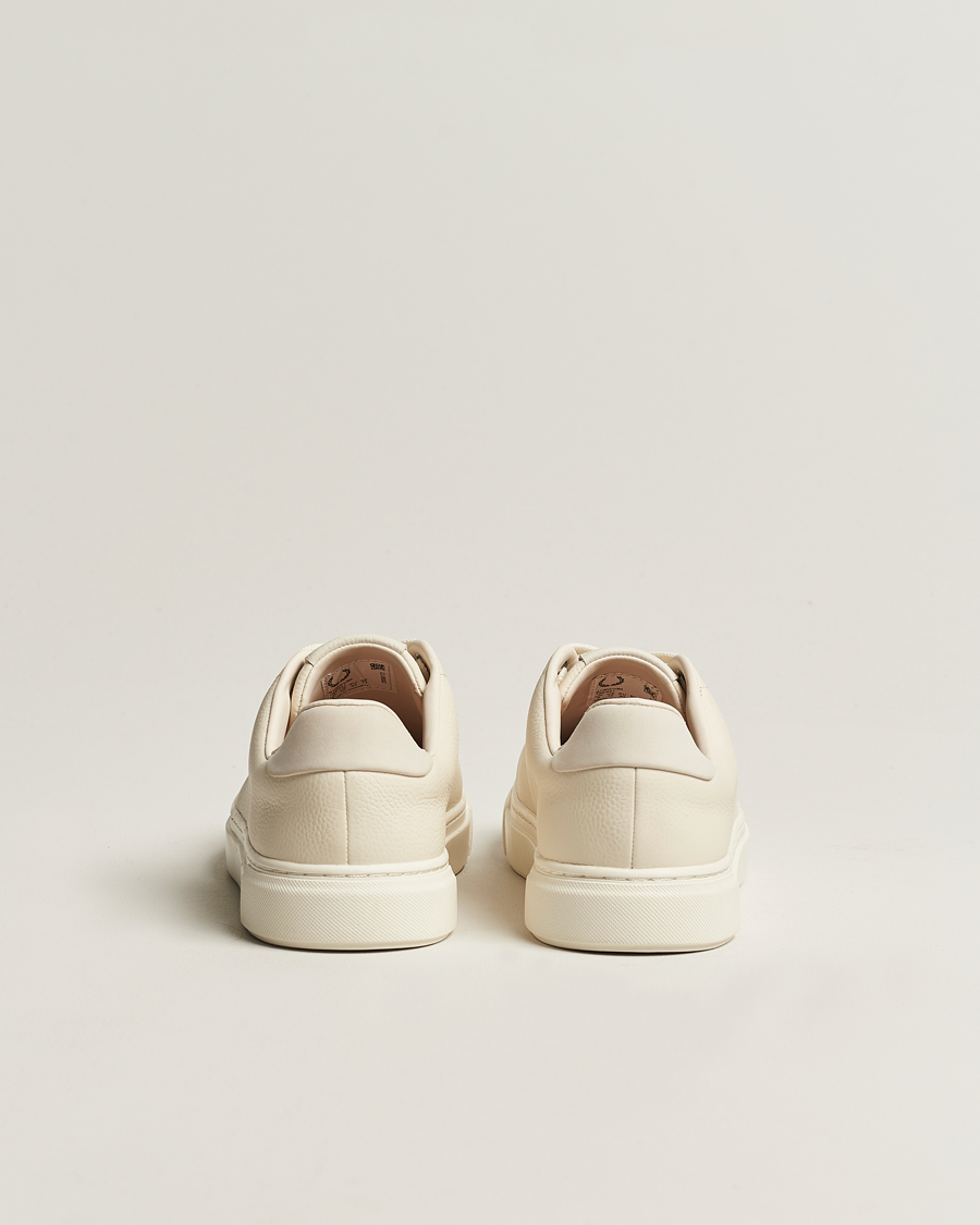 Herre | Fred Perry B71 Grained Leather Sneaker Ecru | Fred Perry | B71 Grained Leather Sneaker Ecru
