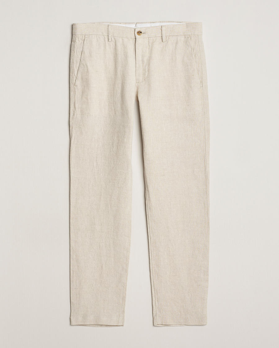 Herre | Bukser | NN07 | Theo Linen Trousers Oat