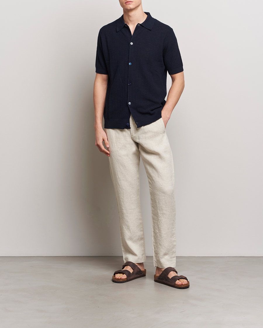 Herre | Bukser | NN07 | Theo Linen Trousers Oat