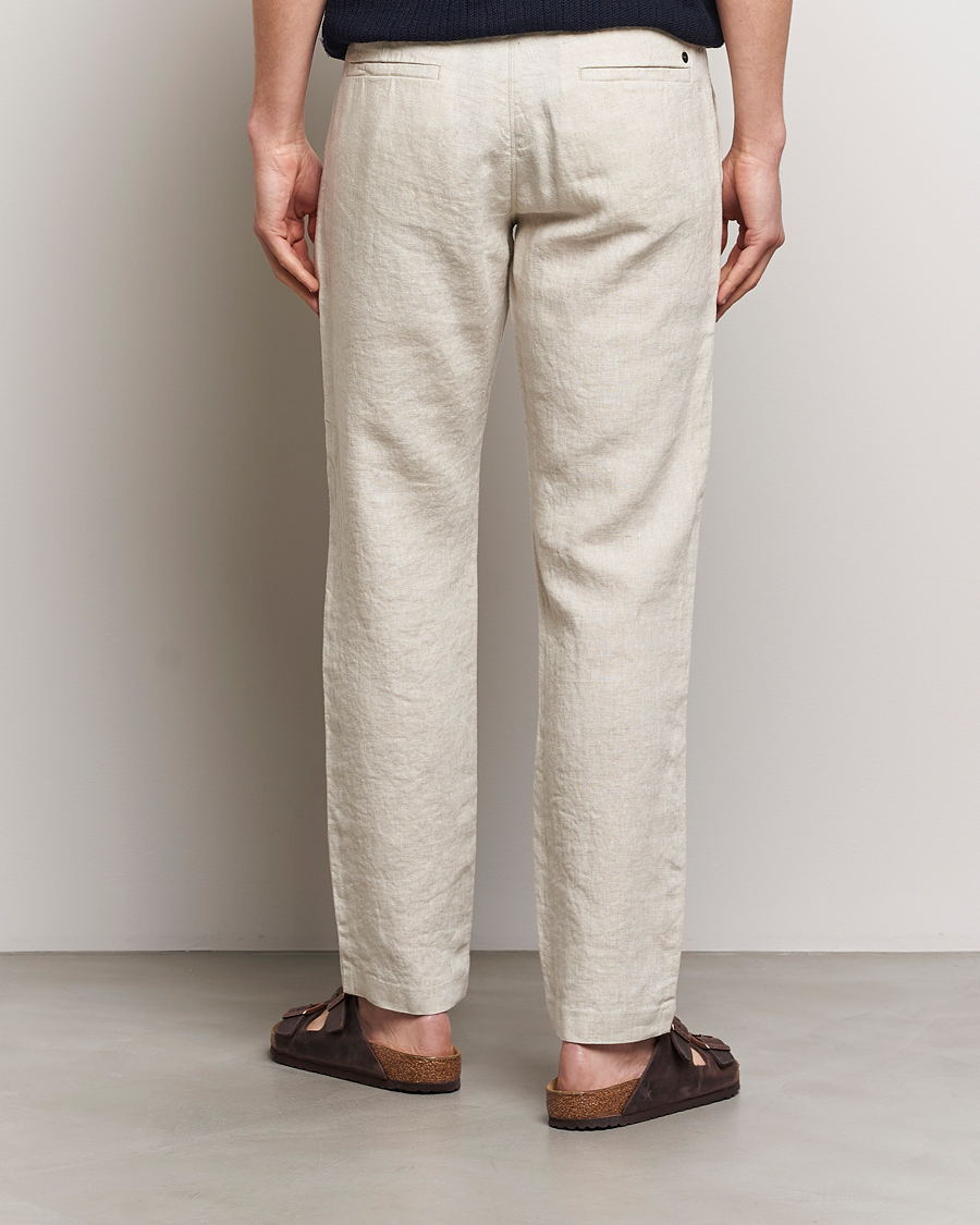 Herre | Bukser | NN07 | Theo Linen Trousers Oat