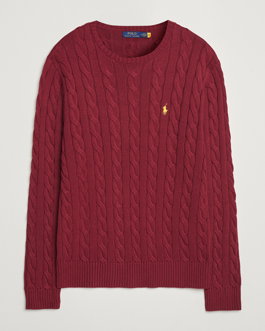Herre | Gensere | Polo Ralph Lauren | Cotton Cable Pullover Red Carpet