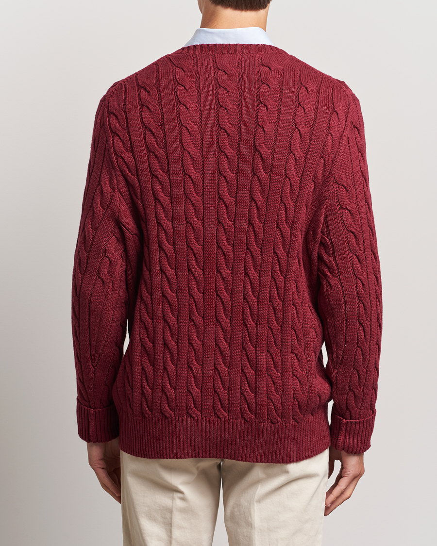 Herre | Gensere | Polo Ralph Lauren | Cotton Cable Pullover Red Carpet