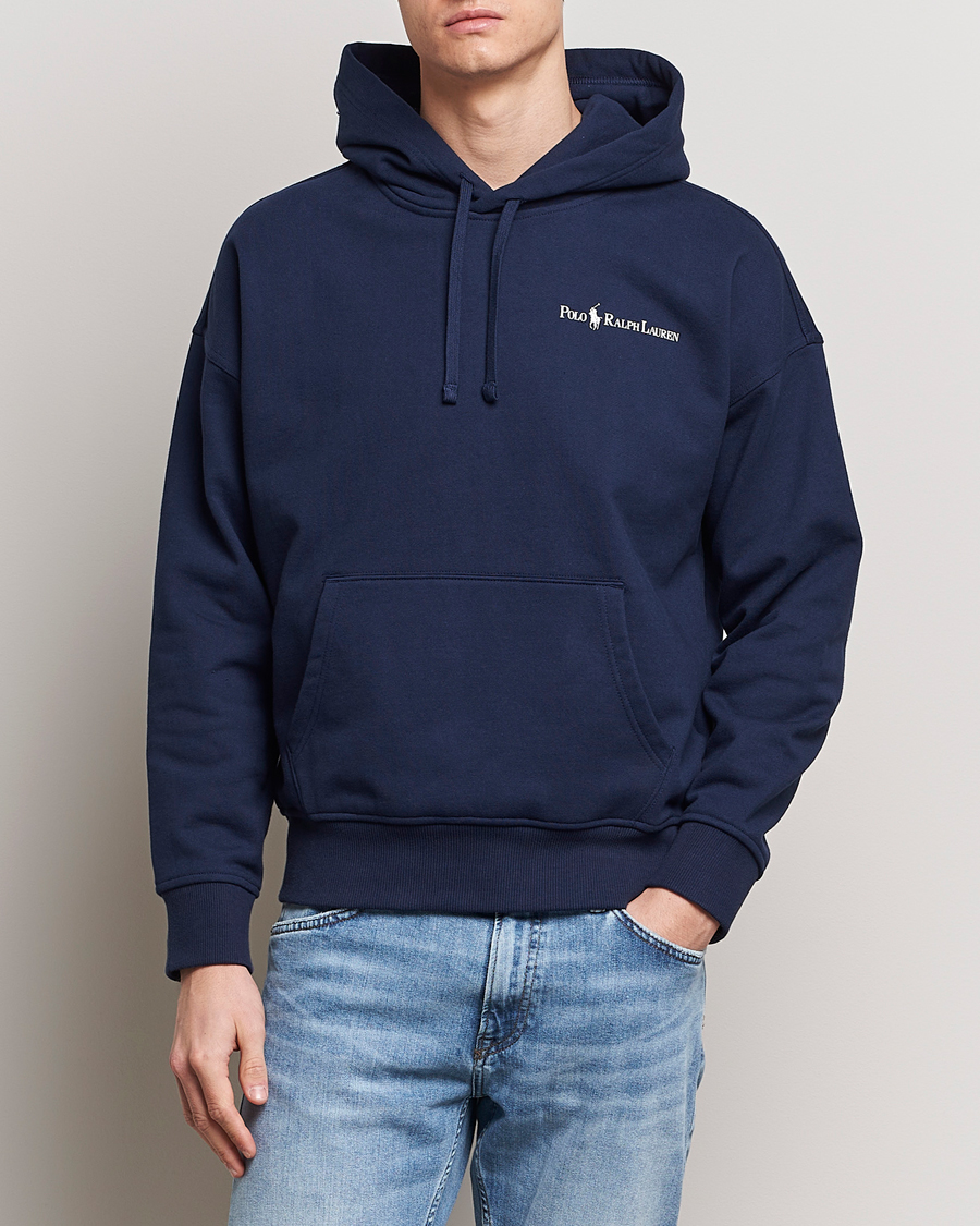Herre | Gensere | Polo Ralph Lauren | Heavy Fleece Hoodie Cruise Navy