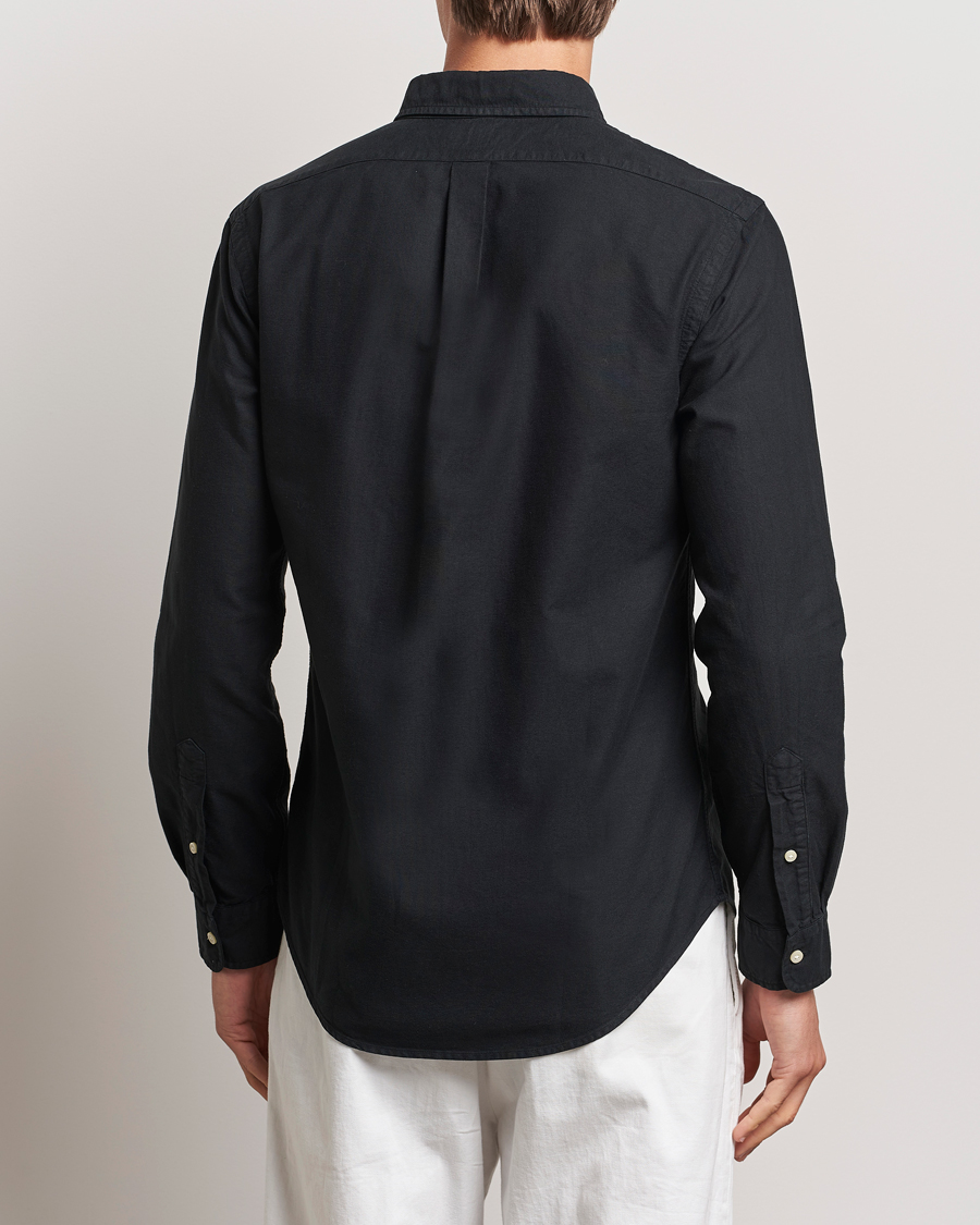 Herre | Skjorter | Polo Ralph Lauren | Slim Fit Oxford Shirt Polo Black