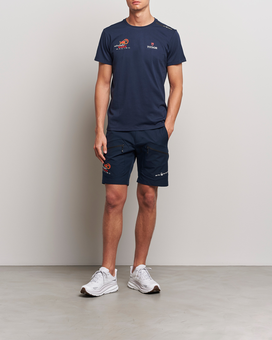 Herre | T-Shirts | Sail Racing | America's Cup ARBR Crew Neck T-Shirt Blue