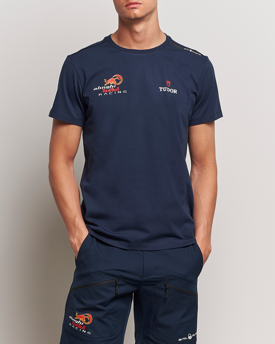 Herre | T-Shirts | Sail Racing | America's Cup ARBR Crew Neck T-Shirt Blue