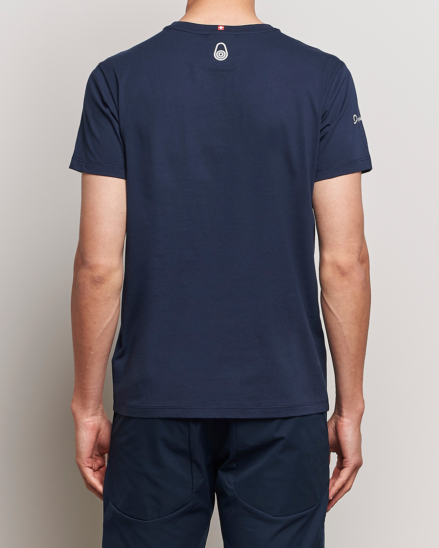 Herre | T-Shirts | Sail Racing | America's Cup ARBR Crew Neck T-Shirt Blue