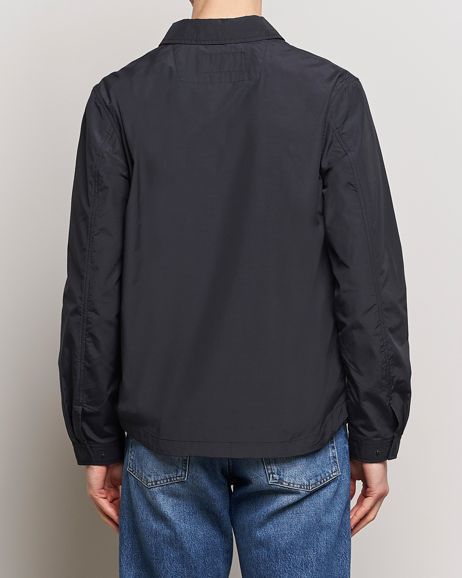 Herre | Skjorter | A Day's March | Buxton Nylon Overshirt Black