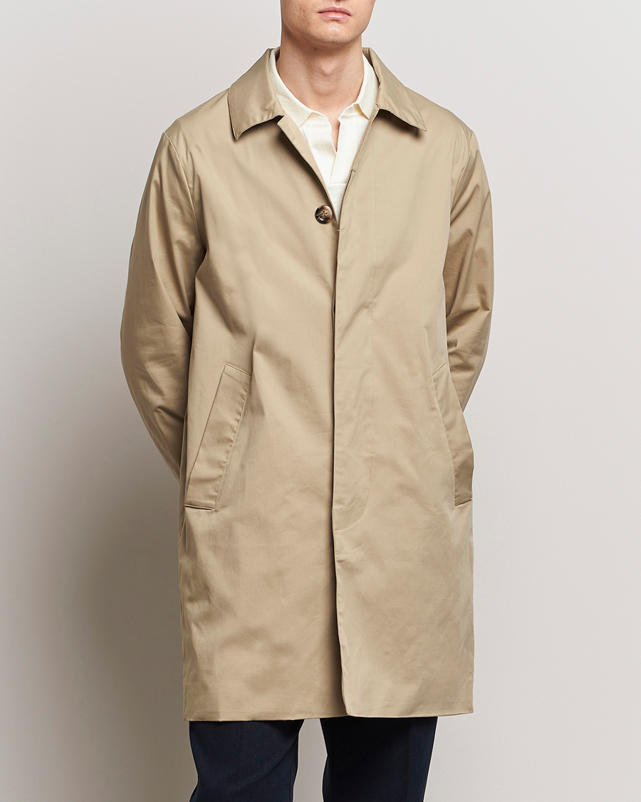 Herre | Frakker | A Day\'s March | Duster Car Coat Khaki