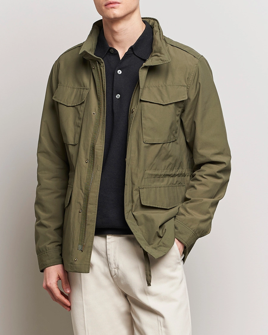 Herre | Fieldjakker | A Day's March | Barnett M65 Jacket Olive