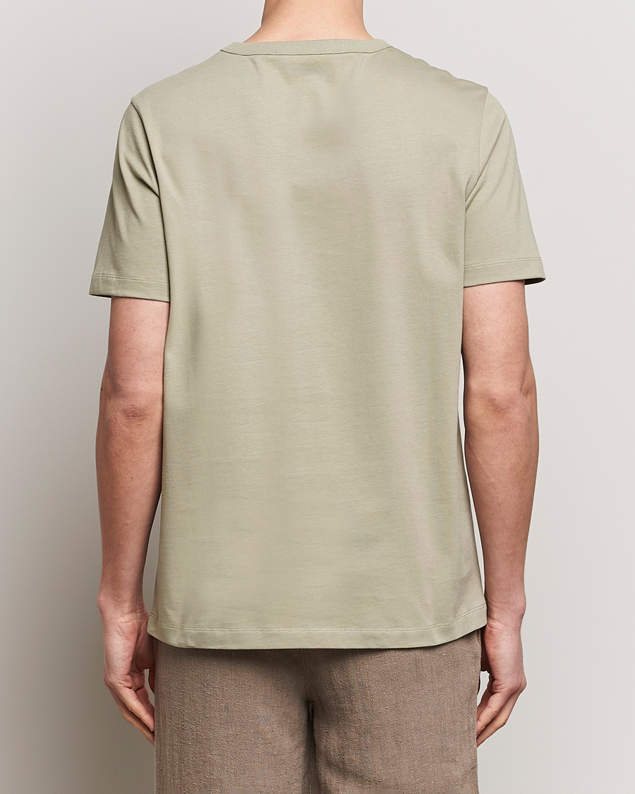 Herre | T-Shirts | A Day's March | Heavy T-Shirt Green Tea