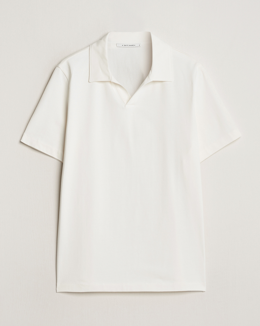 Herre | Pikéer | A Day's March | Greylock Jersey Polo Sugar