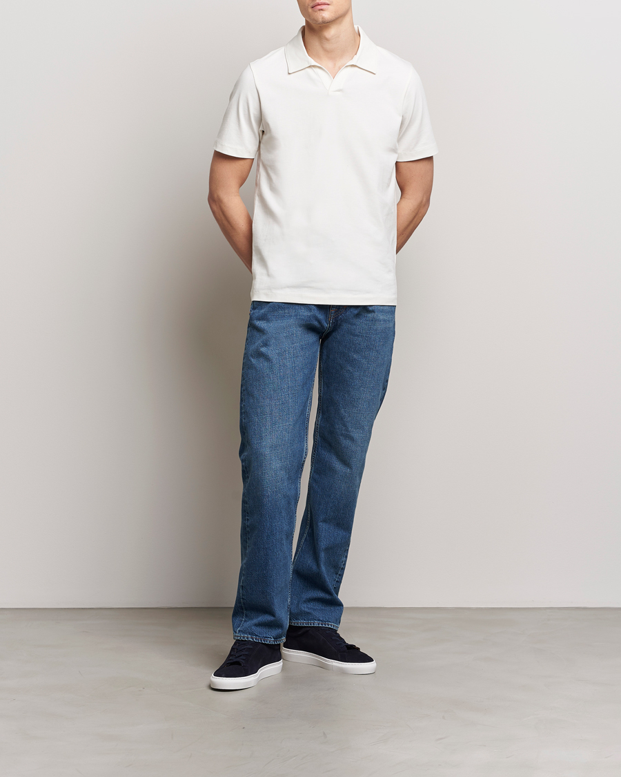 Herre | Pikéer | A Day's March | Greylock Jersey Polo Sugar