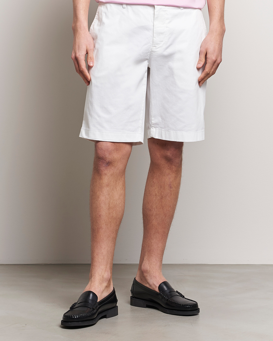 Herre | Nytt i butikken | J.Lindeberg | Nathan Cloud Satin Shorts White