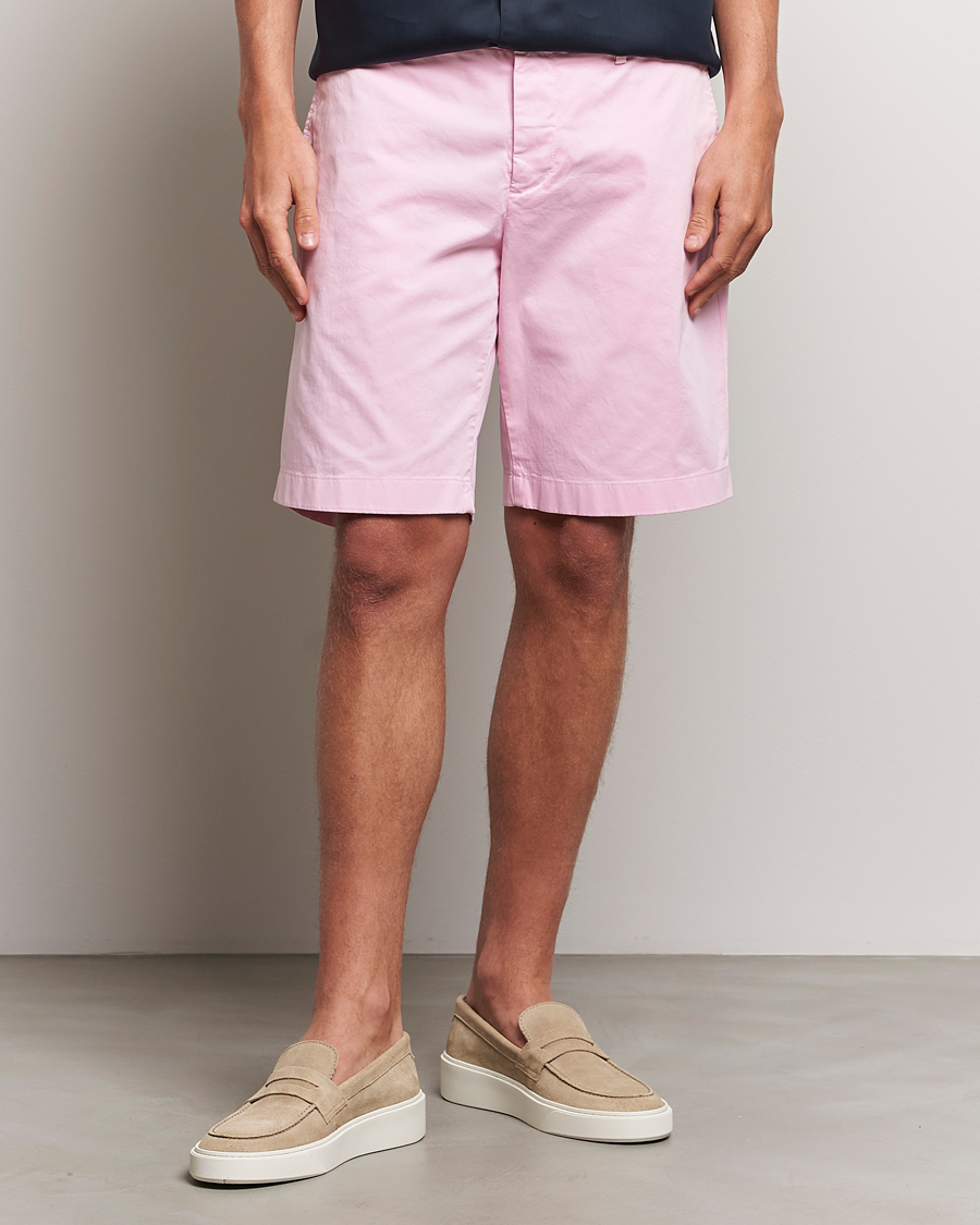 Herre | Nytt i butikken | J.Lindeberg | Nathan Cloud Satin Shorts Pink Lavender