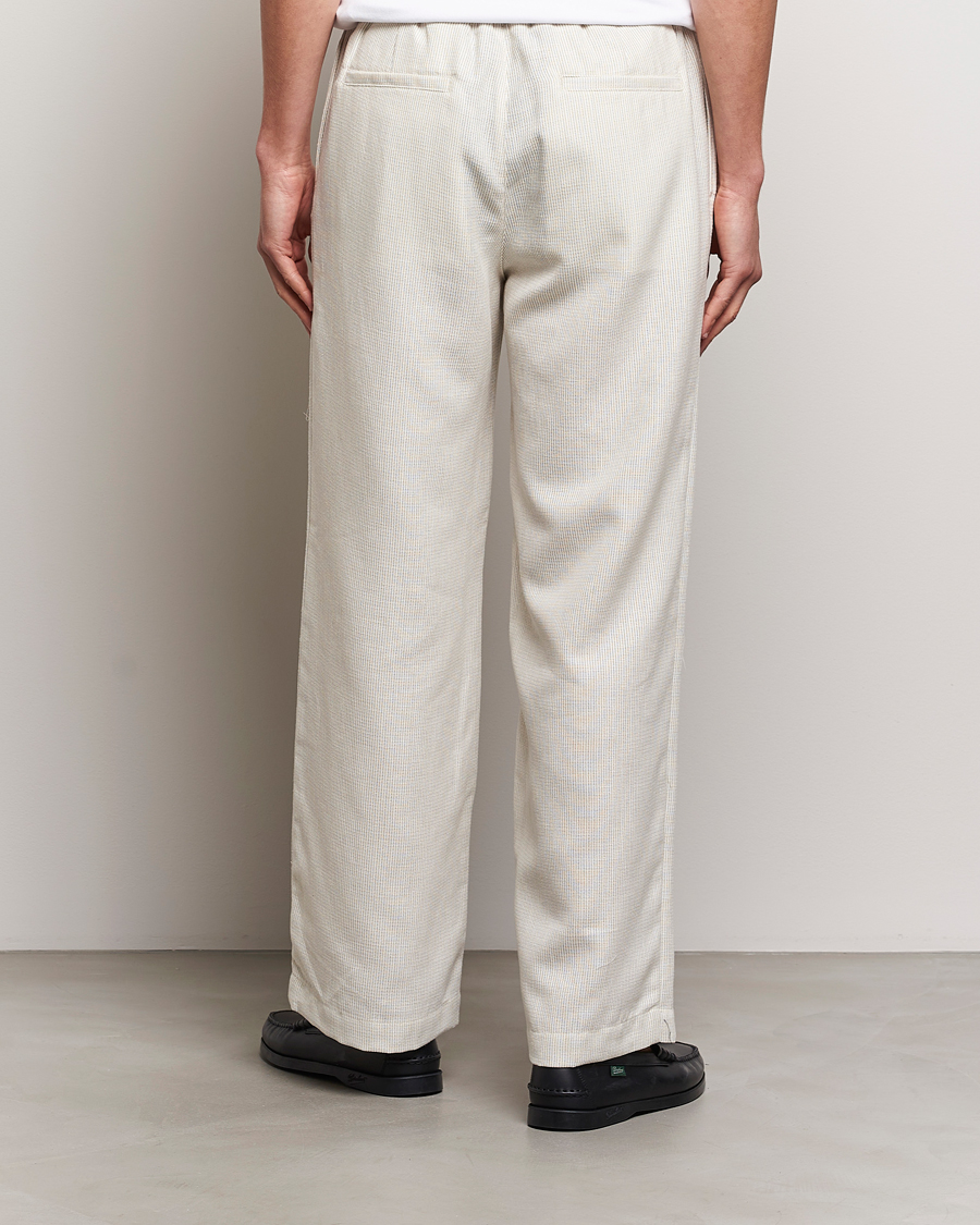 Herre | Bukser | J.Lindeberg | Noah Wide Linen Pants Safari Beige