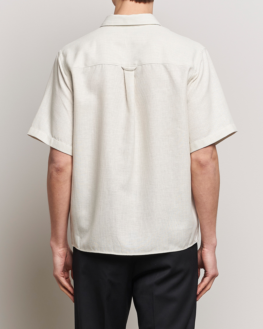 Herre | Skjorter | J.Lindeberg | Lund Linen Mix Shirt Safari Beige