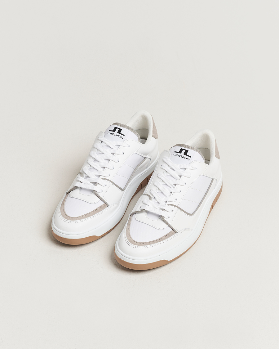 Herre | J.Lindeberg Cobe Tennis Sneaker White | J.Lindeberg | Cobe Tennis Sneaker White