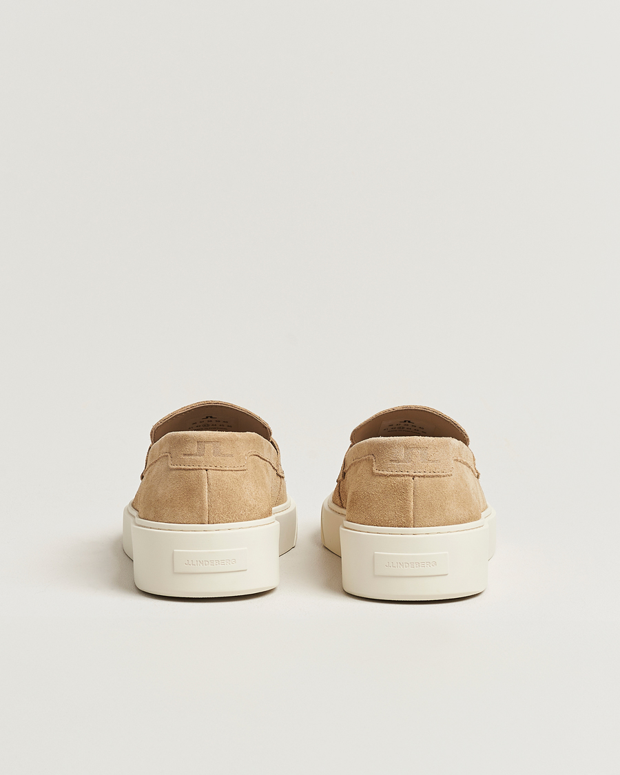 Herre | J.Lindeberg Mauri Suede Loafer Safari Beige | J.Lindeberg | Mauri Suede Loafer Safari Beige