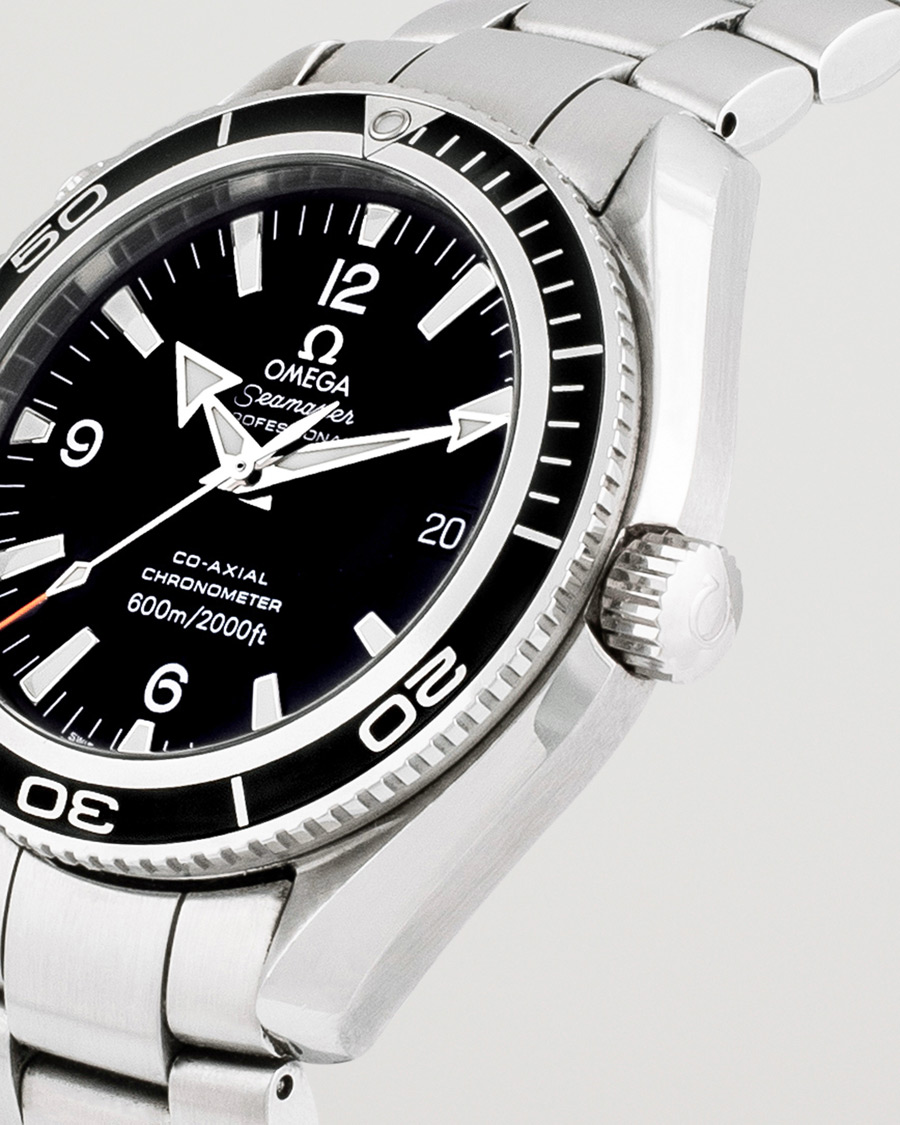 Herre | Omega Pre-Owned Seamaster Planet Ocean 2201.50.00 Silver | Omega Pre-Owned | Seamaster Planet Ocean 2201.50.00 Silver