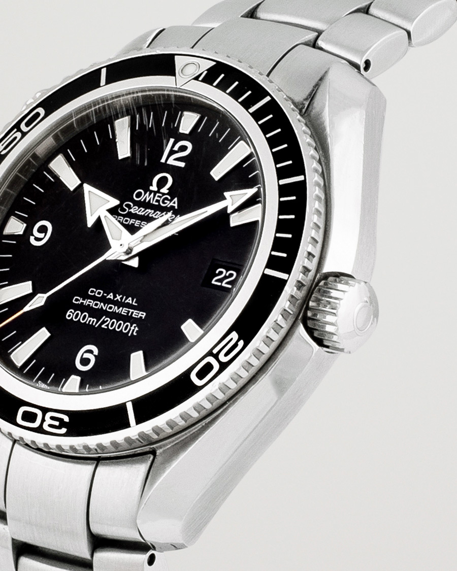 Herre | Omega Pre-Owned Seamaster Planet Ocean 2201.50.00 Silver | Omega Pre-Owned | Seamaster Planet Ocean 2201.50.00 Silver