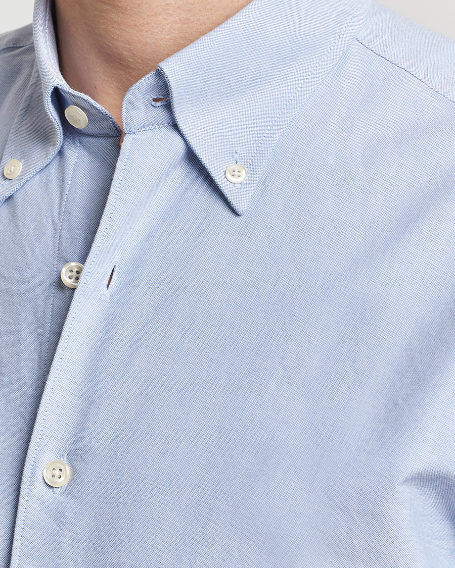 Herre | Skjorter | Oscar Jacobson | Reg Fit BD Casual Oxford Light Blue
