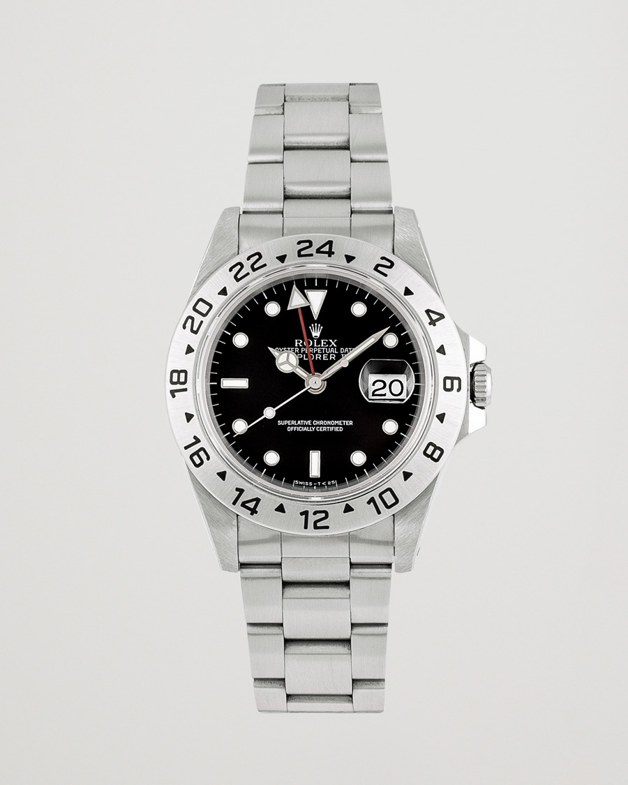 Herre | Rolex Pre-Owned Explorer II 16570 Silver | Rolex Pre-Owned | Explorer II 16570 Silver
