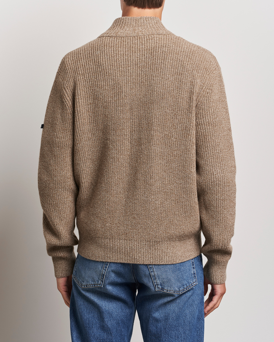 Herre | Gensere | A.P.C. | Heath Merino Wool Cardigan Marron Chine