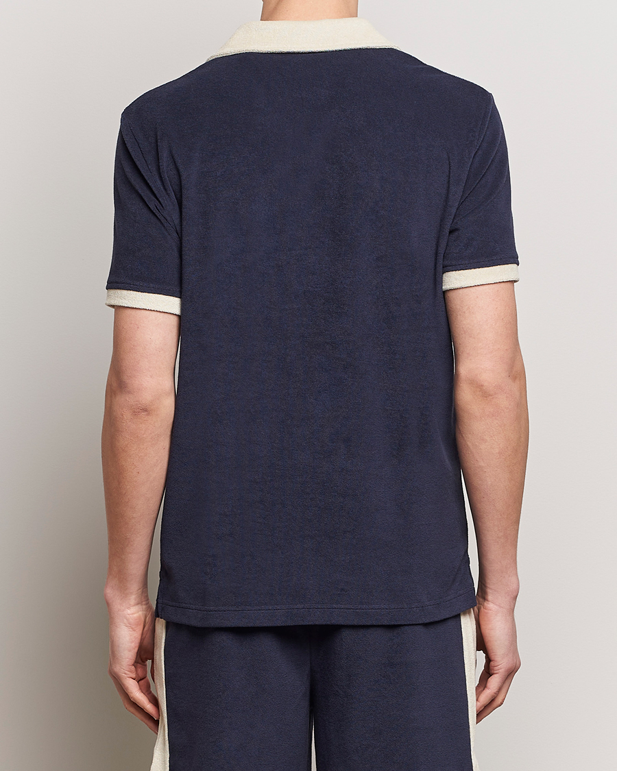 Herre | Pikéer | GANT | Towelling Resort Collar Polo Evening Blue