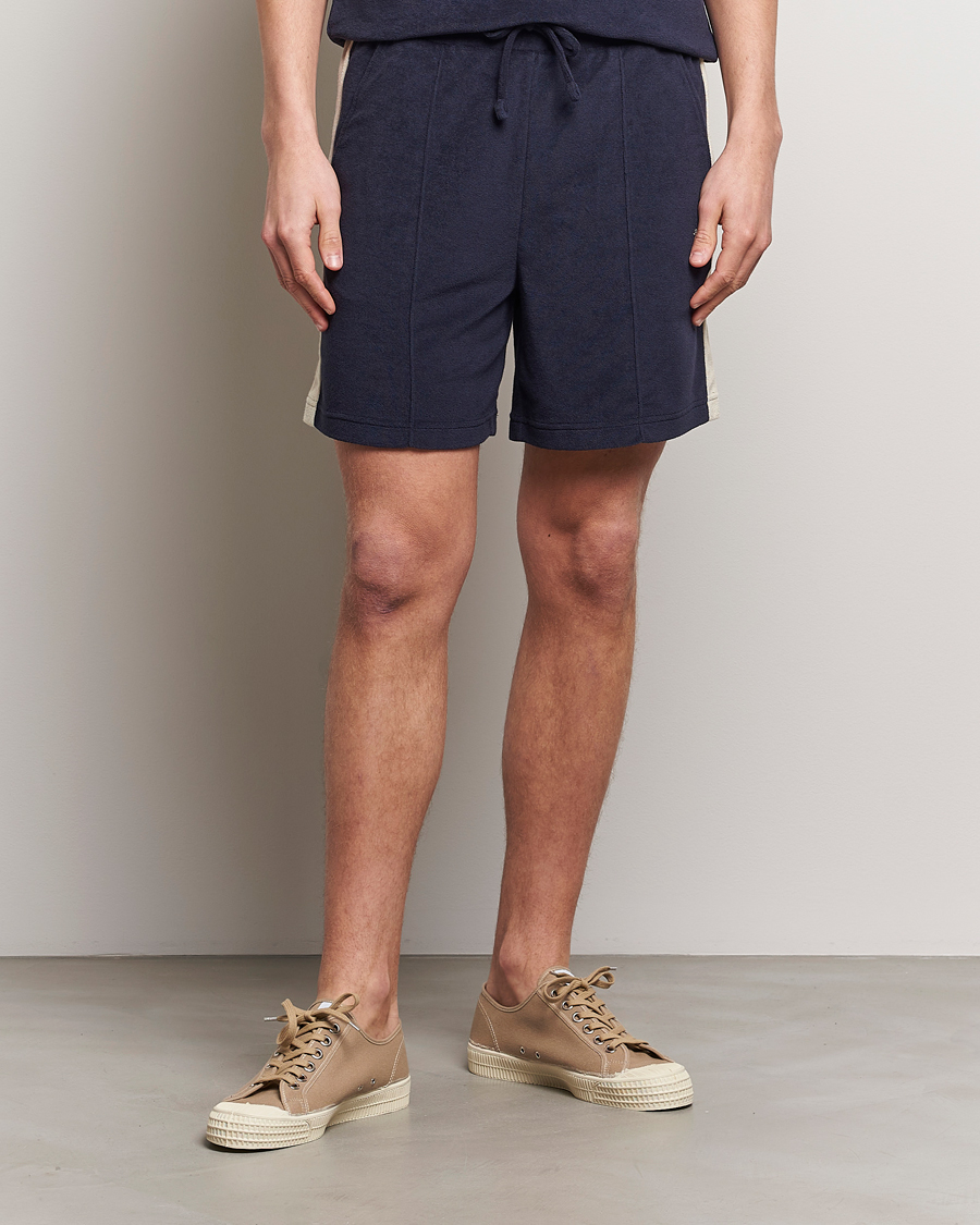 Herre | GANT | GANT | Towelling Shorts Evening Blue