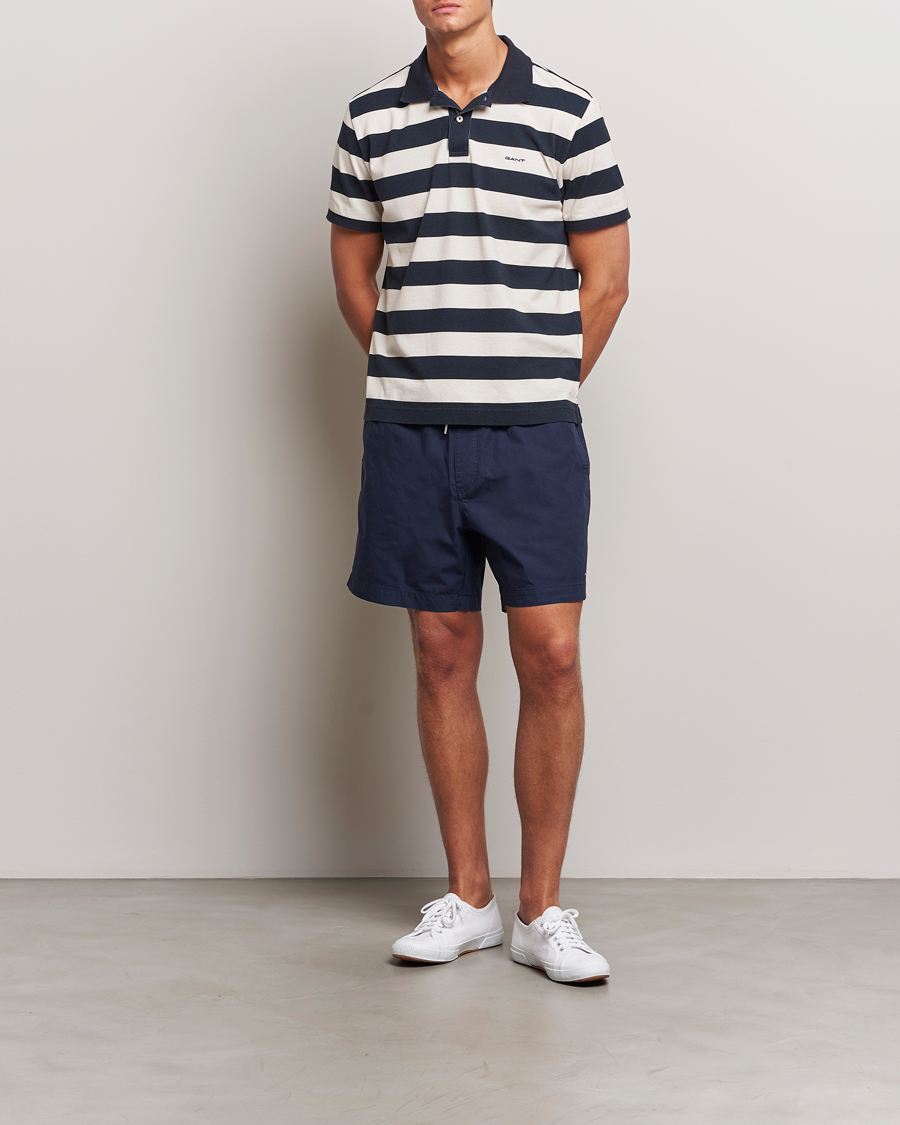 Herre | Shorts | GANT | Drawcord Cotton Shorts Marine